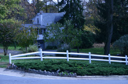 fencing at Leisure World